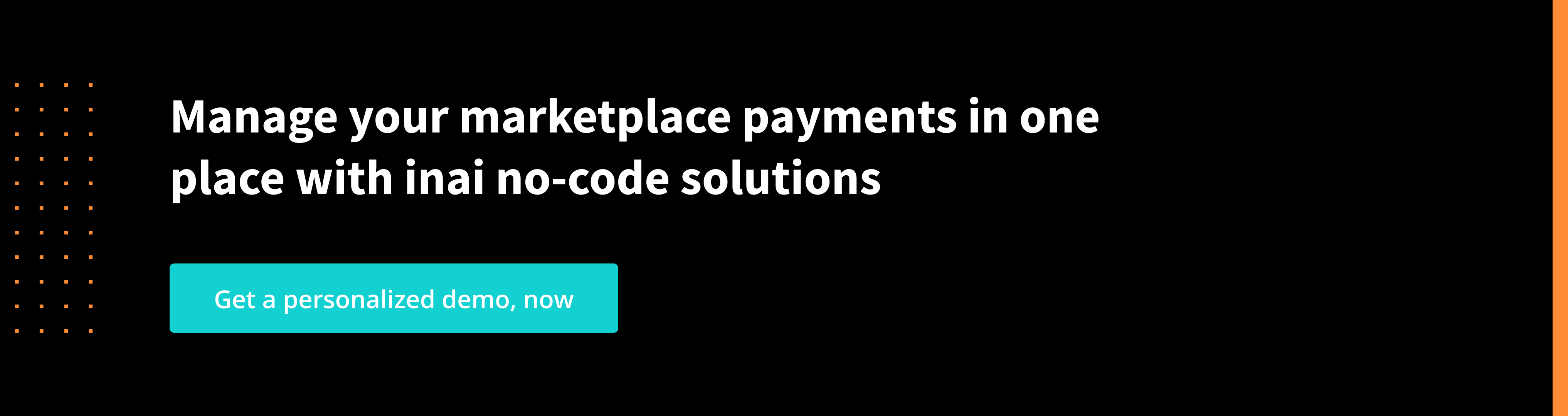 Manage your marketplace inai's no code