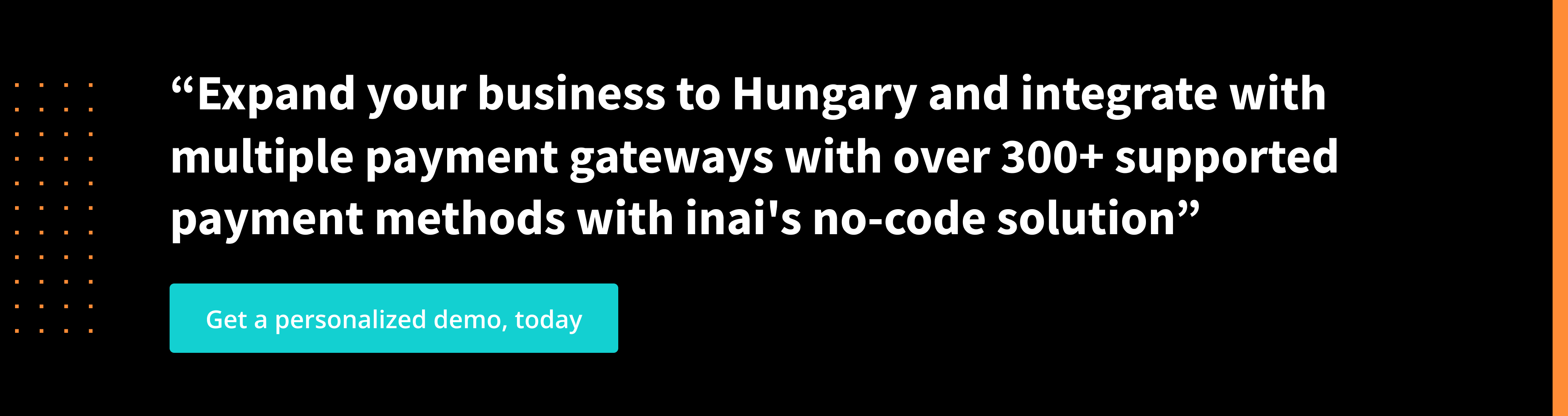 Expand globally with inai