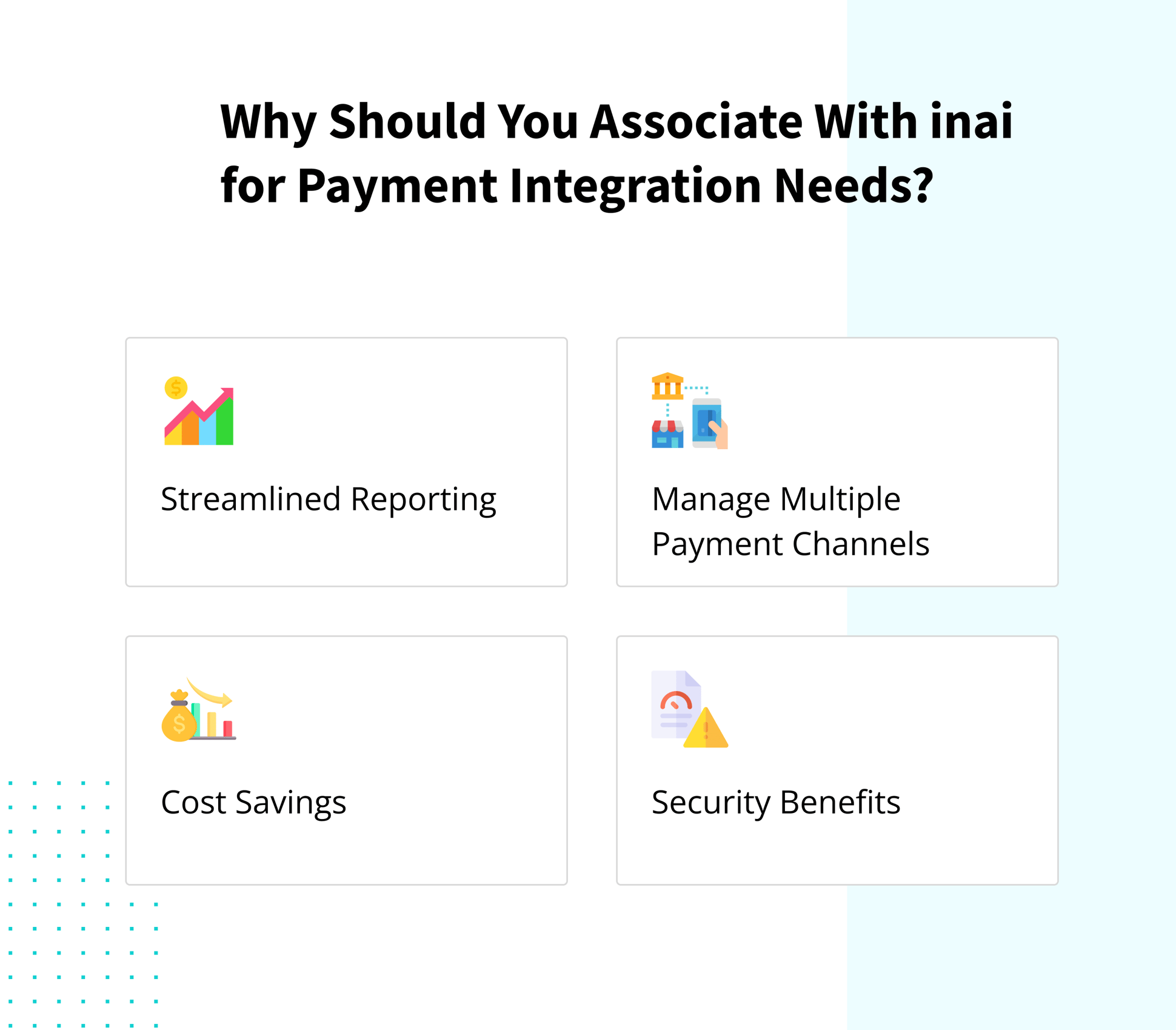  Why Should You Associate With inai for Payment Integration Needs?