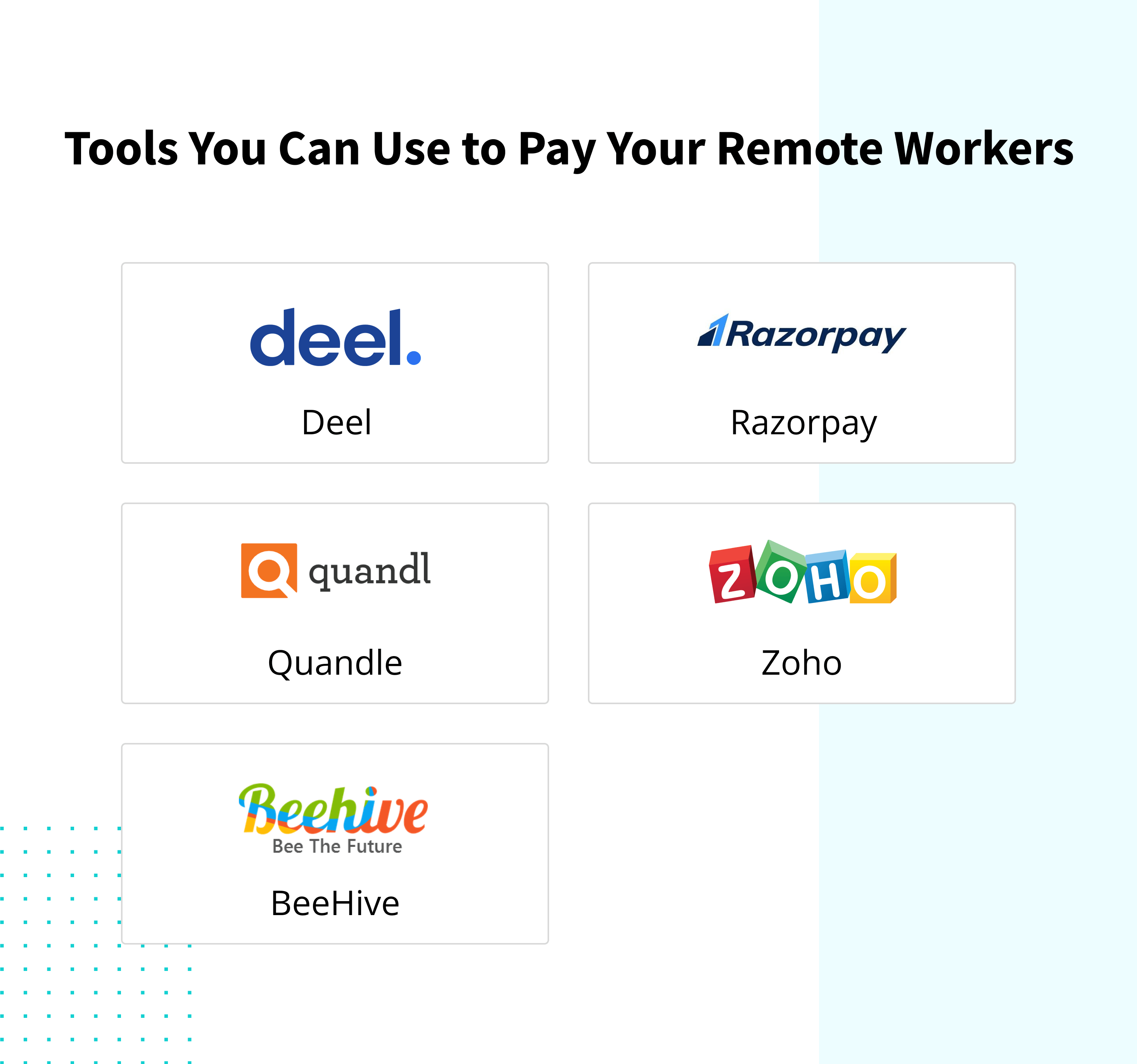Tools You Can Use to Pay Your Remote Workers