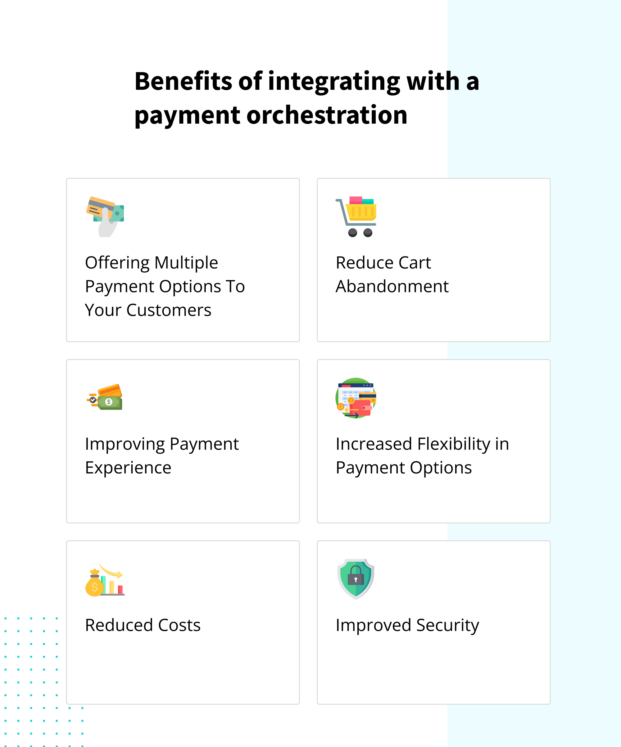 Benefits of integrating with a payment orchestration