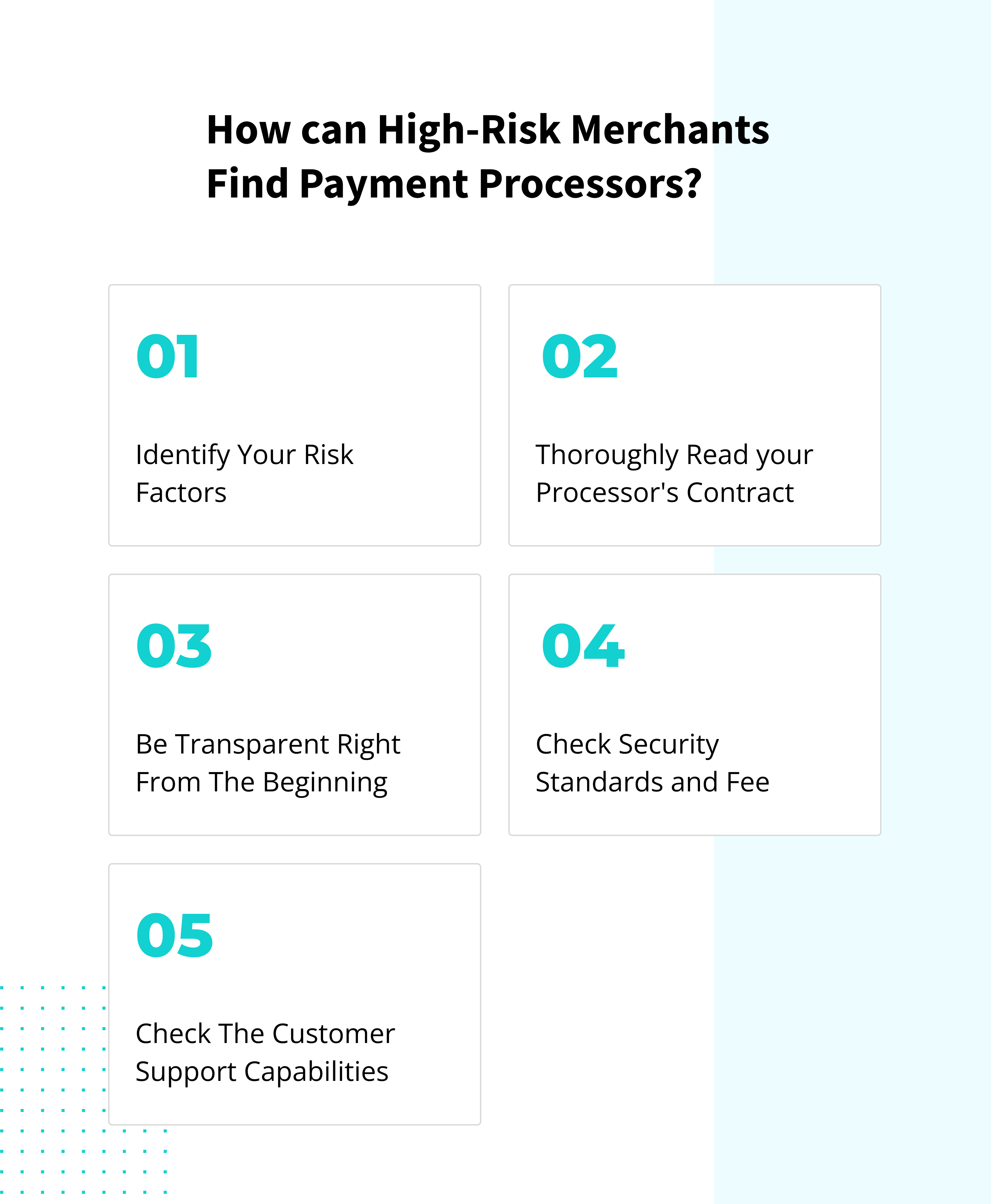 How can High-Risk Merchants Find Payment Processors?