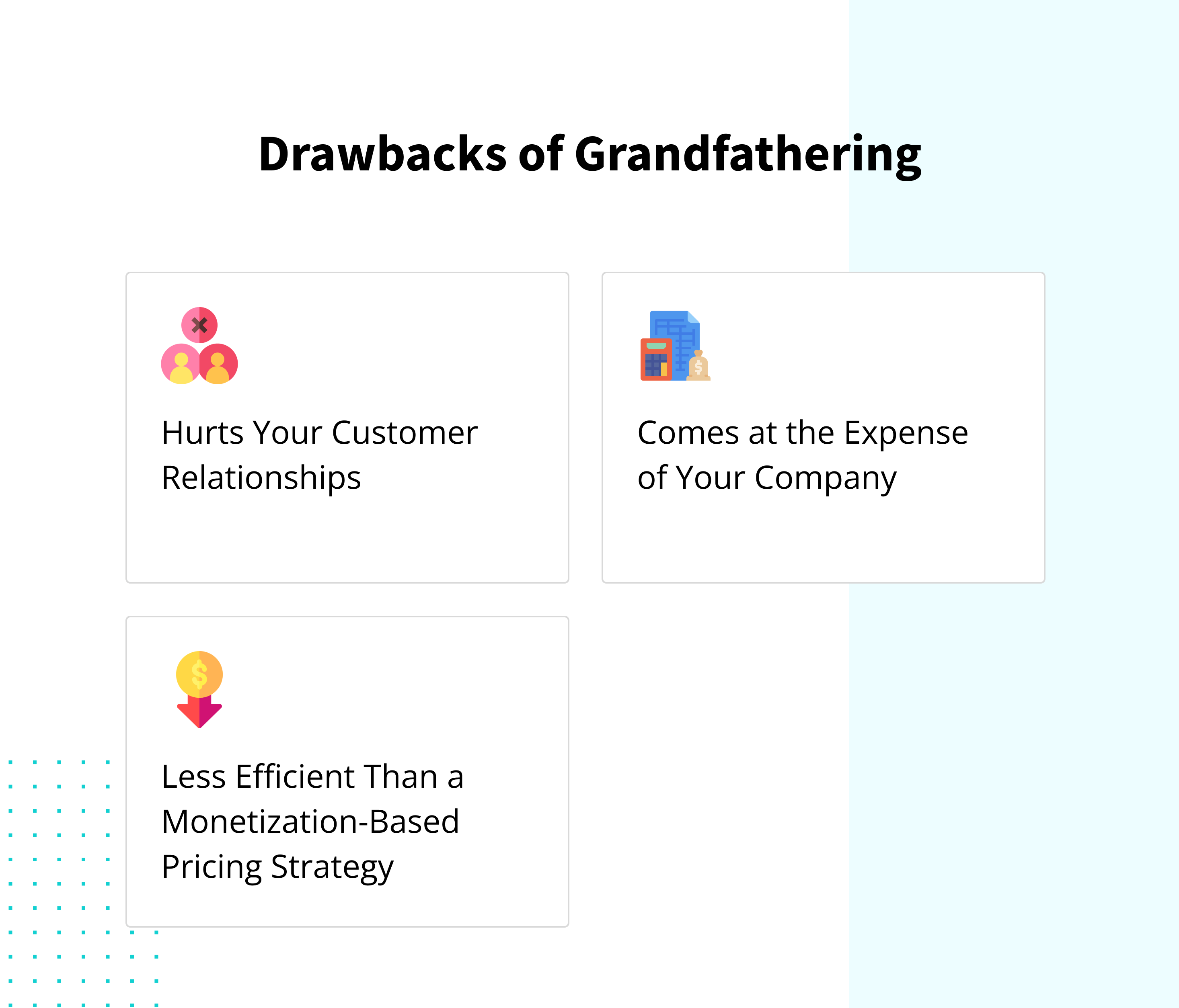 Drawbacks of the Grandfathering Clause