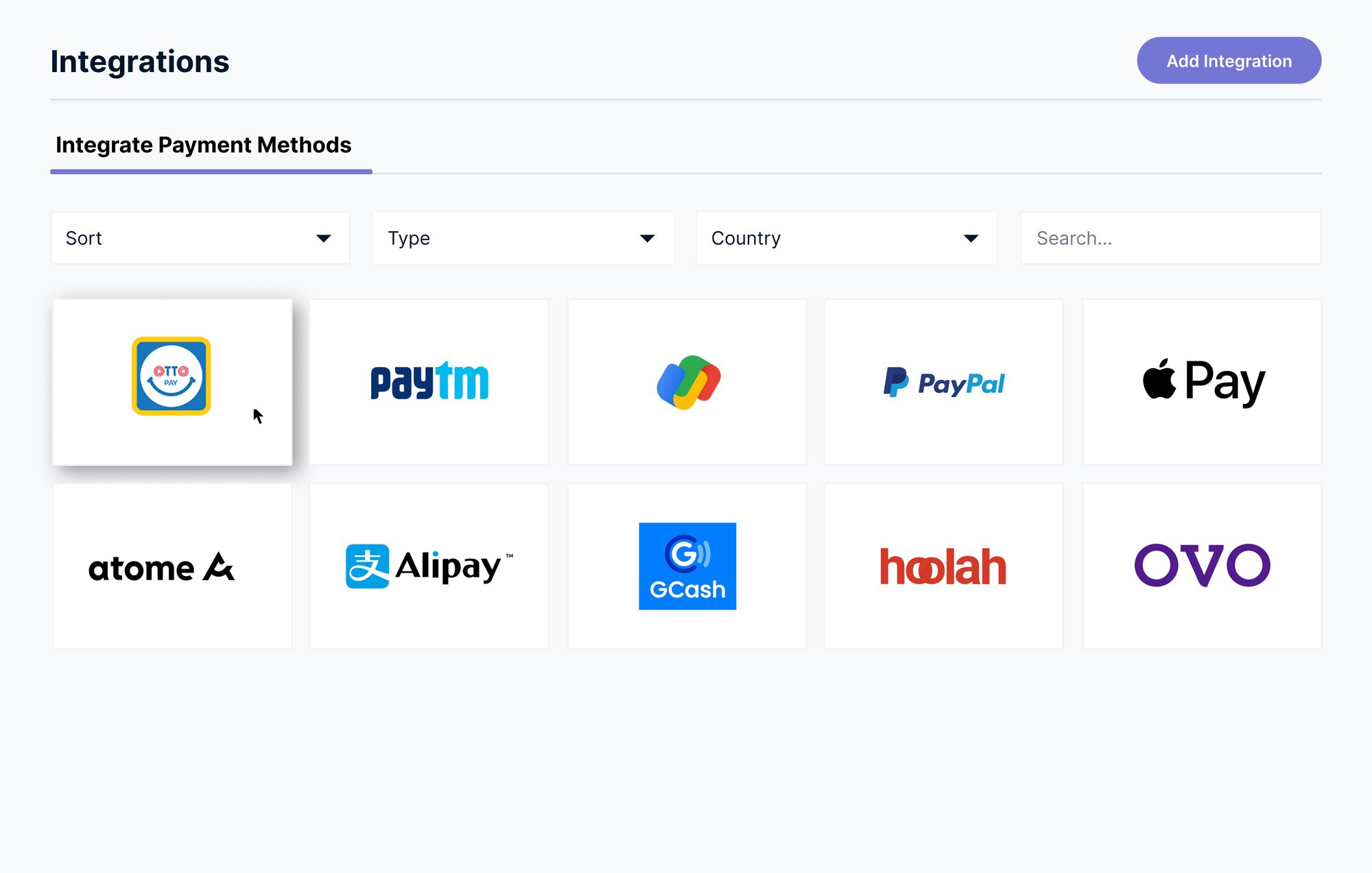 Integrate with Ottopay