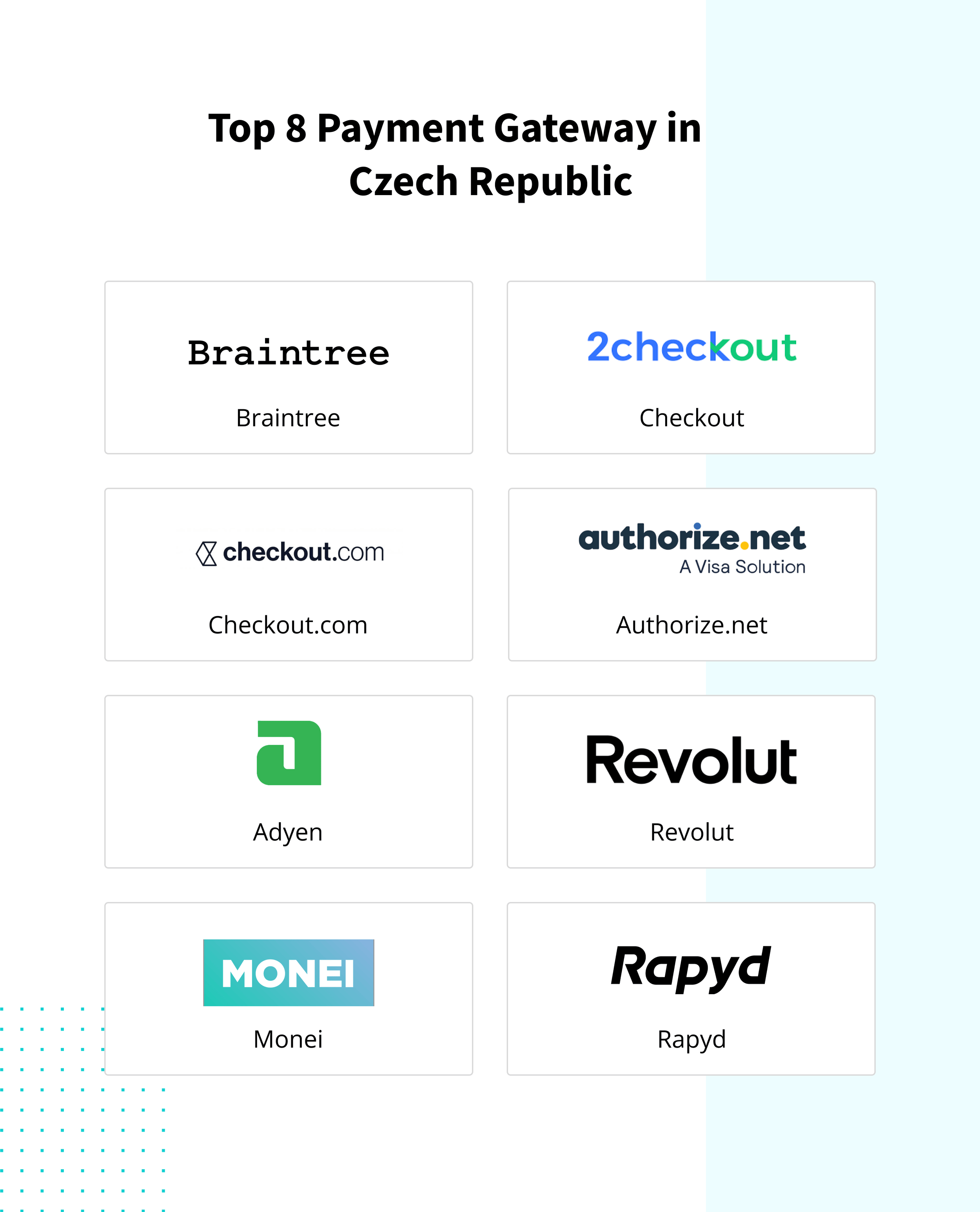 Top 8 Payment Gateways 