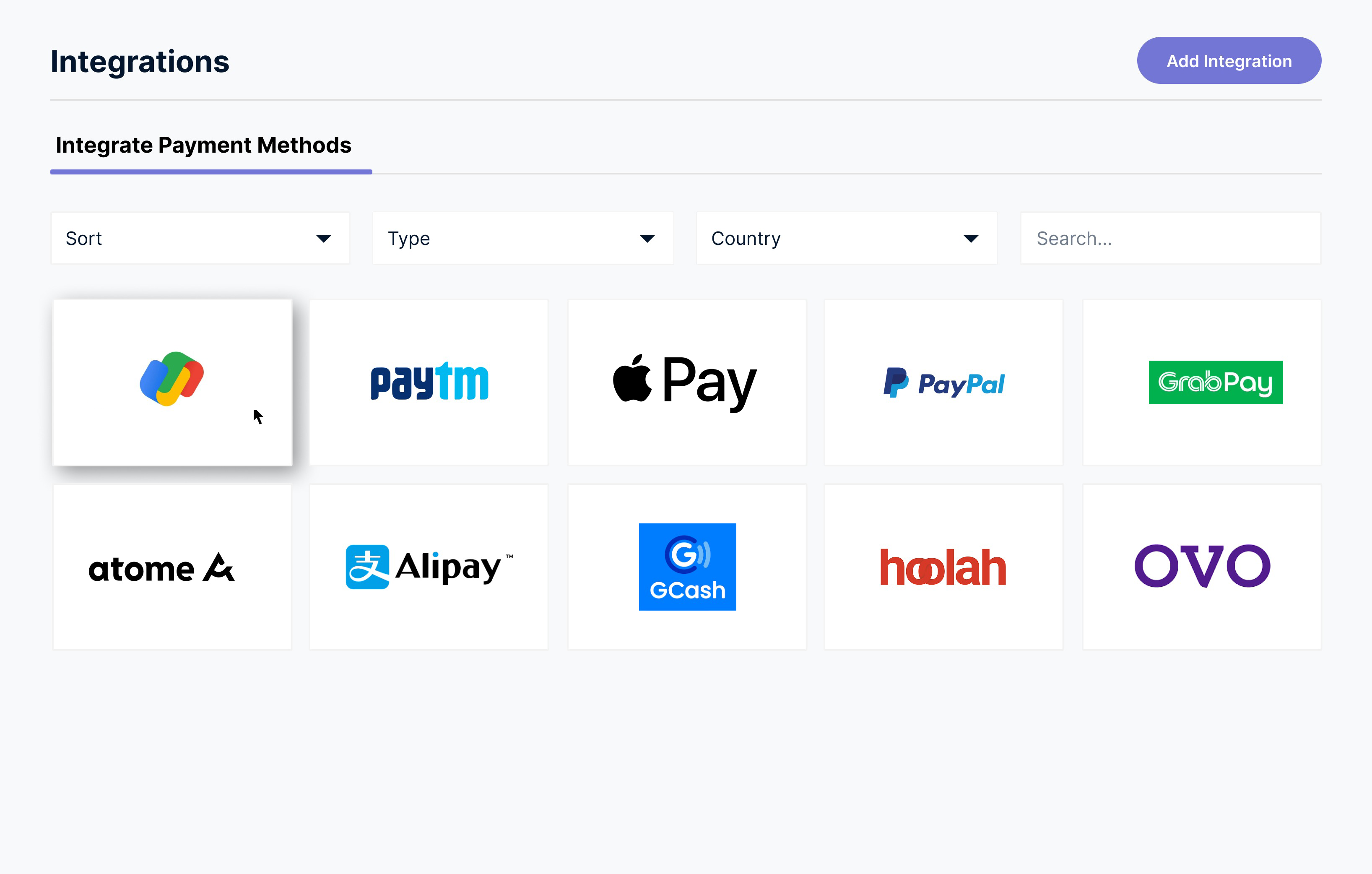 Integrate with Google pay