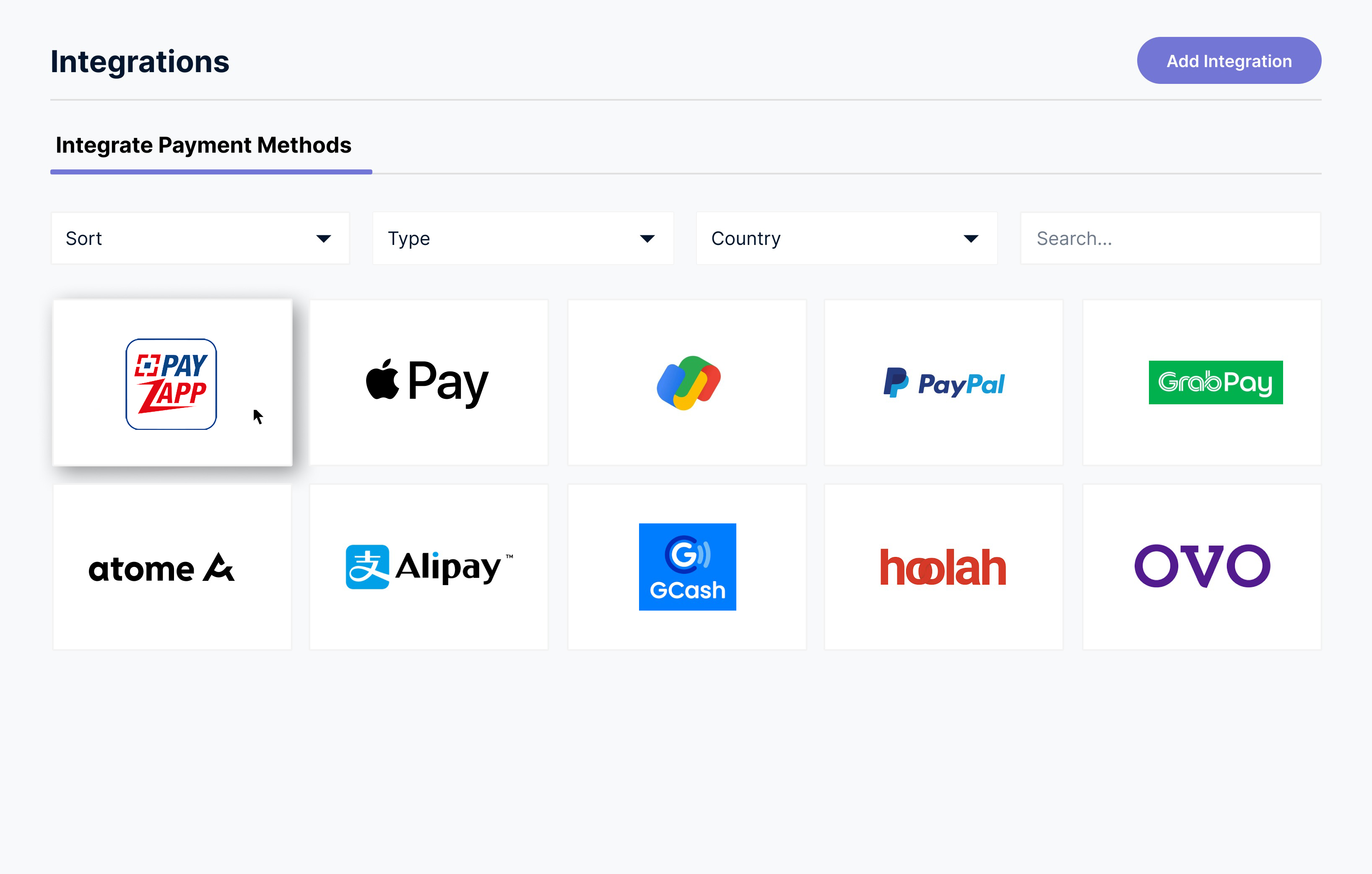 Integrate with Payzapp